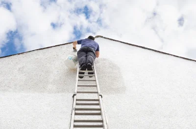 Peinture extérieure aux Baroches — façades et ravalement